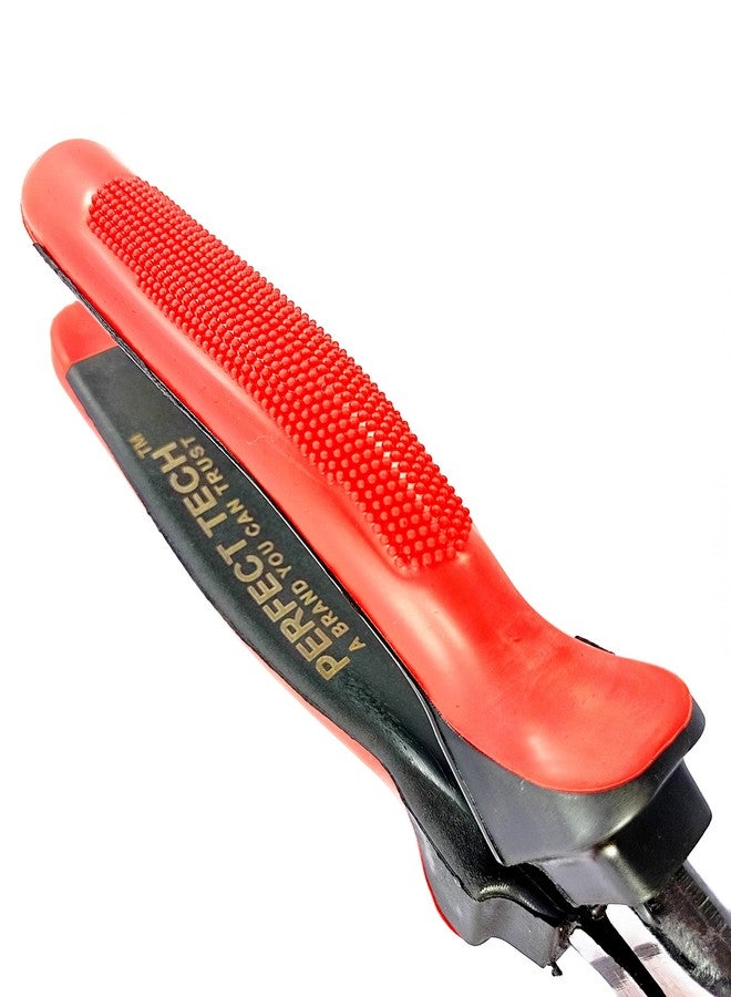 PERFECT TECH Cutter Plier 8 Inch | Jewellery Making Tool Cutter Plier | Wire Cutter Plier Set | Professional & Home Use Multipurpose | Wire & Plastic Cutting Repair Model Making & Hobby | Tin Cutter Snip Heavy Duty With Double Colours Rubber Sleeves (KATIYA) - Image 4